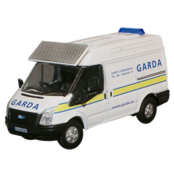 Modellino Oxford Die Cast Ford Transit Mk5 SWB Low Roof - Colore Frozen White - Scala B - 4